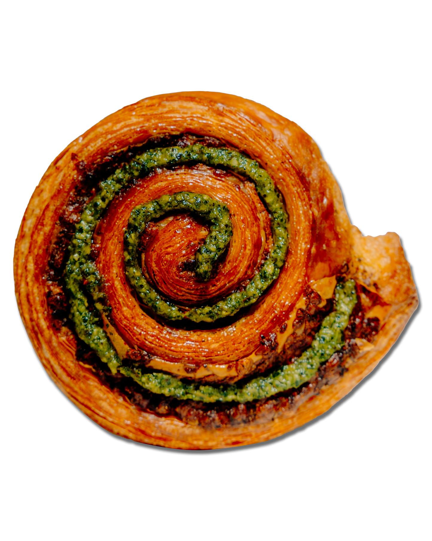 Pesto Mozzarella Swirl