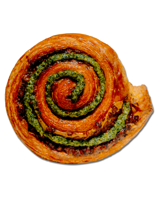 Pesto Mozzarella Swirl