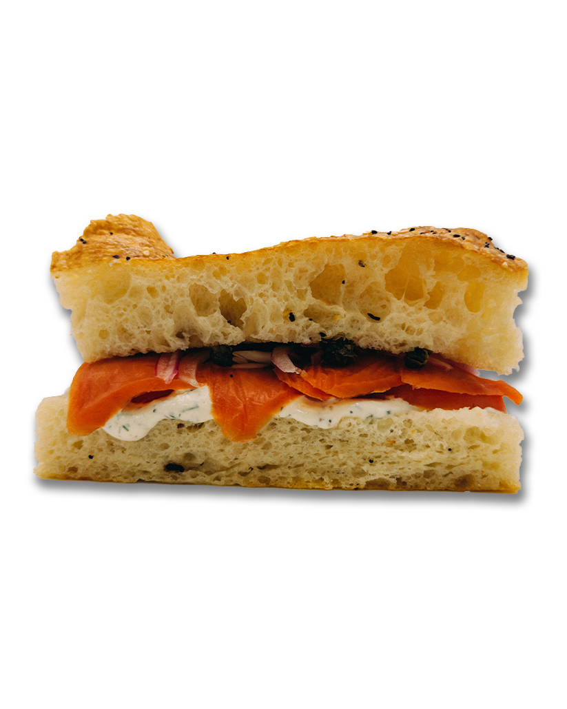 Smoked Salmon Sandwich