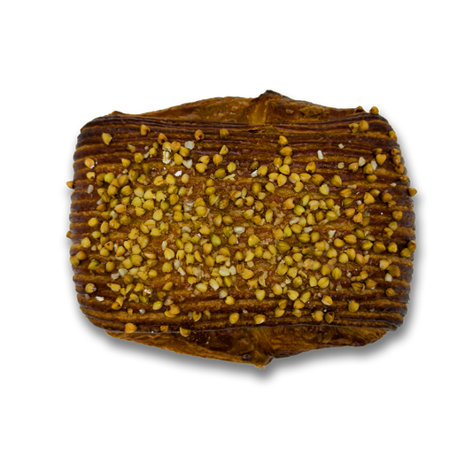 Toasted Buckwheat Dark Chocolate, Olive Oil Swiss